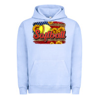 Pigment Grape Ice Western American Flag Softball Urban Hoodie - LillyAllenDesigns
