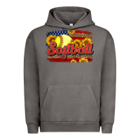 Pigment Tornado Western American Flag Softball Urban Hoodie - LillyAllenDesigns