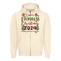 Sandshell custom family christmas 2024 marking memories toge Zipper Hoodie - MaliasSmallBusiness