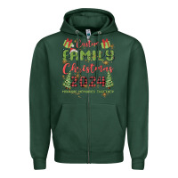 Sports Green custom family christmas 2024 marking memories toge Zipper Hoodie - MaliasSmallBusiness