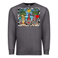 Charcoal Heather summer gnome mousepad Premium Sweatshirt - SublimationCraftShop