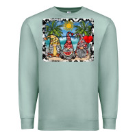 Seafoam summer gnome mousepad Premium Sweatshirt - SublimationCraftShop