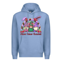 Colony Blue happy easter gnomies rainbow Premium Hoodie - Artiststas