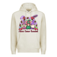 Oatmeal Heather happy easter gnomies rainbow Premium Hoodie - Artiststas