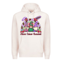 Pale Pink happy easter gnomies rainbow Premium Hoodie - Artiststas