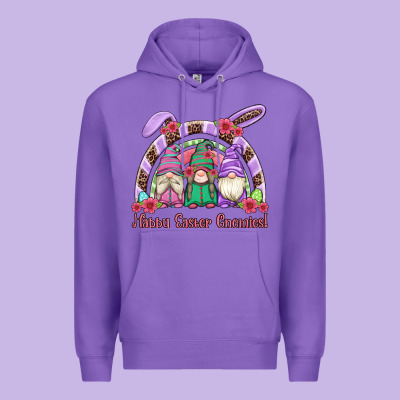 Happy Easter Gnomies Rainbow Premium Hoodie Designed By Artiststas