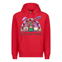 Red happy easter gnomies rainbow Premium Hoodie - Artiststas