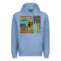 Colony Blue rooster Premium Hoodie - AdoDesignShop