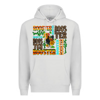 Dove Grey rooster Premium Hoodie - AdoDesignShop