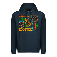 Navy rooster Premium Hoodie - AdoDesignShop
