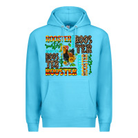 Ocean Blue rooster Premium Hoodie - AdoDesignShop
