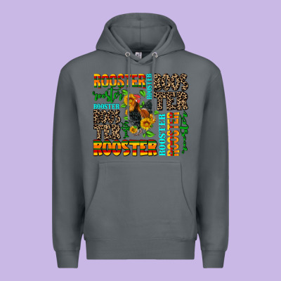 Rooster Premium Hoodie Designed By Adodesignshop