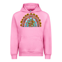 Fuchsia Pink western easter rainbow Urban Hoodie - Jasminsmagicworld