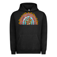 Pigment Black western easter rainbow Urban Hoodie - Jasminsmagicworld