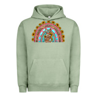 Pigment Oil Green western easter rainbow Urban Hoodie - Jasminsmagicworld
