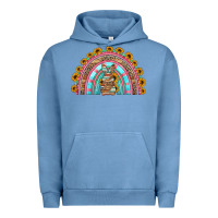 Pigment Pebble Blue western easter rainbow Urban Hoodie - Jasminsmagicworld