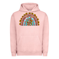 Pigment Salmon western easter rainbow Urban Hoodie - Jasminsmagicworld