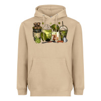 Mushroom army coffee cups Heavyweight Hoodie - Zillion Design Studio