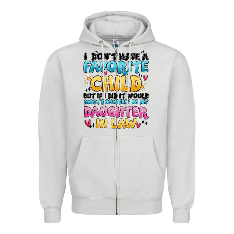 I Don't Have A Favorite Child Zipper Hoodie by MaliasSmallBusiness | Teevron