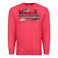 Cardinal American Teacher 4th of July Premium Sweatshirt - CowGirlArtShop
