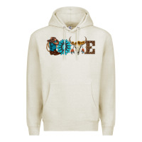 Oatmeal Heather western love Premium Hoodie - AdoDesignShop