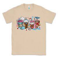 Mushroom nurse elements coffee cups Classic Tee - MaliasSmallBusiness