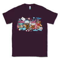 Plum nurse elements coffee cups Classic Tee - MaliasSmallBusiness