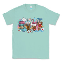 Seafoam nurse elements coffee cups Classic Tee - MaliasSmallBusiness
