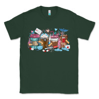 Sports Green nurse elements coffee cups Classic Tee - MaliasSmallBusiness