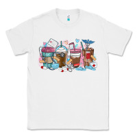 White nurse elements coffee cups Classic Tee - MaliasSmallBusiness
