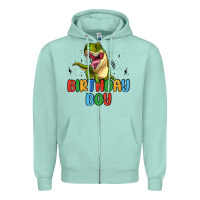 Seafoam birthday boy Zipper Hoodie - MaliasSmallBusiness