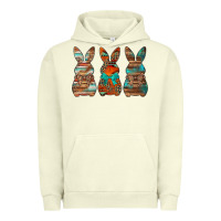 Pigment Pistachio western easter bunnies Urban Hoodie - Jasminsmagicworld