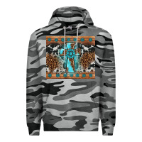 Slate Camo gemstone leopard cross Premium Hoodie - AdoDesignShop