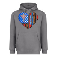 Storm 4th of july nurse heart flag Heavyweight Hoodie - texasbilliewilder