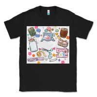 Black sewing Classic Tee - MaliasSmallBusiness