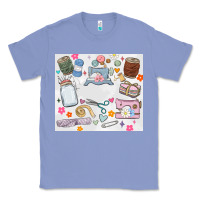 Colony Blue sewing Classic Tee - MaliasSmallBusiness
