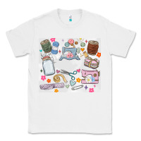 White sewing Classic Tee - MaliasSmallBusiness