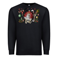 Black be joy ful Premium Sweatshirt - CowhideDigitalArt