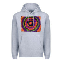 Heather Grey halloween backround Premium Hoodie - RanaPortraitStore