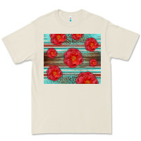 Bone Western Roses Premium Tee - LillyAllenDesigns