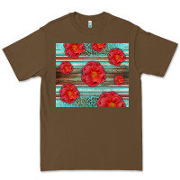 Cacao Western Roses Premium Tee - LillyAllenDesigns