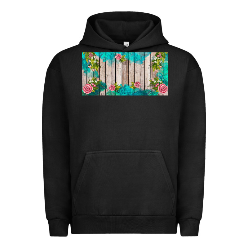 Western Floral  License Plate Template Urban Hoodie by BarkalooDesign | Teevron