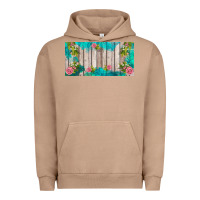 Pigment Burro western floral  license plate template Urban Hoodie - BarkalooDesign