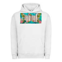 Pigment Lunar Rock western floral  license plate template Urban Hoodie - BarkalooDesign