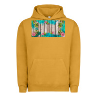 Pigment Peanut Butter western floral  license plate template Urban Hoodie - BarkalooDesign