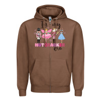 Chestnut in my nutcracker era Zipper Hoodie - MaliasSmallBusiness
