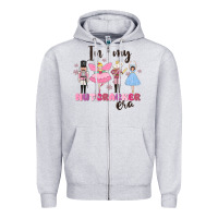 Heather Grey in my nutcracker era Zipper Hoodie - MaliasSmallBusiness
