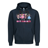 Navy in my nutcracker era Zipper Hoodie - MaliasSmallBusiness