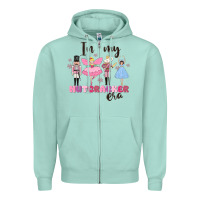 Seafoam in my nutcracker era Zipper Hoodie - MaliasSmallBusiness