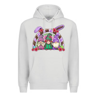 Dove Grey easter gnomes rainbow Premium Hoodie - Artiststas